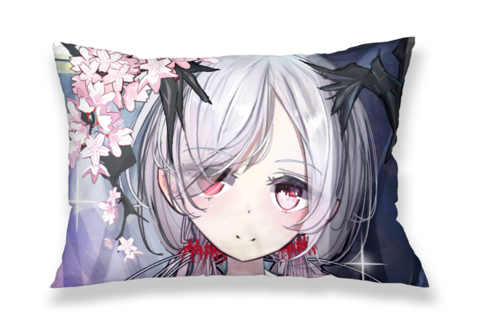 枕カバー - 43x63cm - 片面