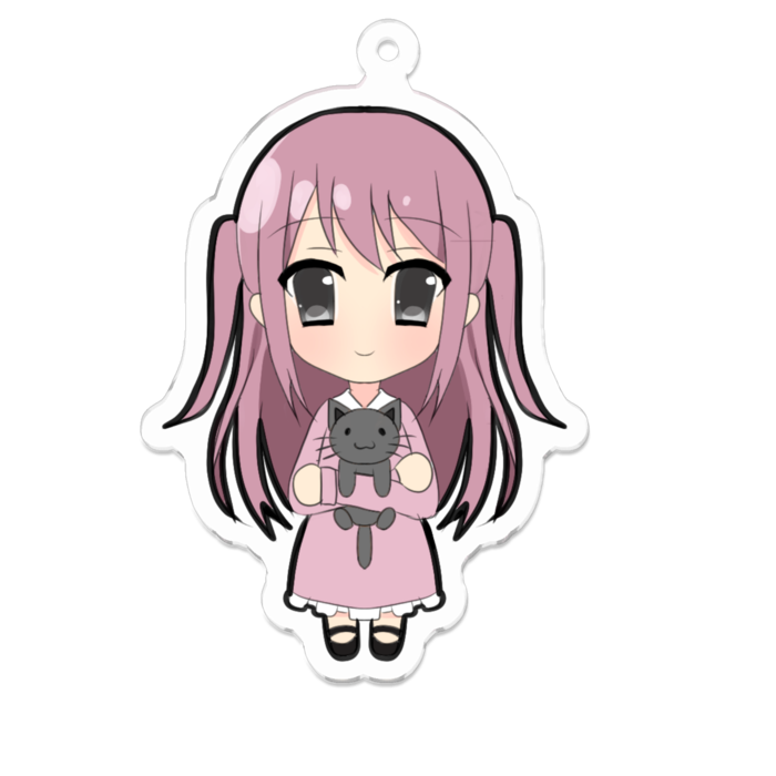 アクリルキーホルダー - 70 x 70 (mm)