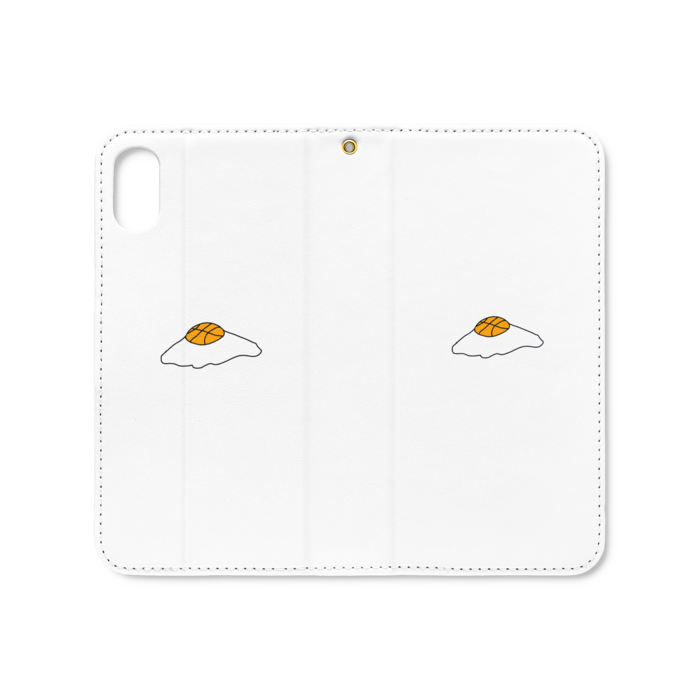 手帳型iPhoneケース(ベルトなし) - iPhone XS / X - ストラップ穴 あり
