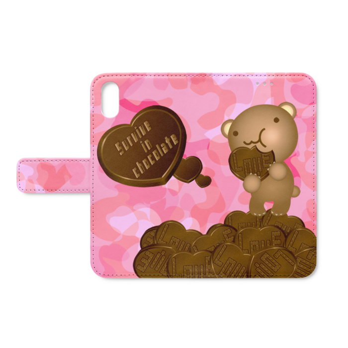 手帳型iPhoneケース - iPhone X - ストラップ穴 なし