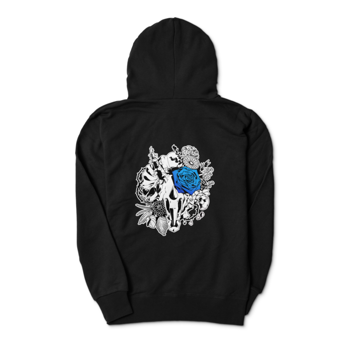 ジップパーカー - S - ブラック