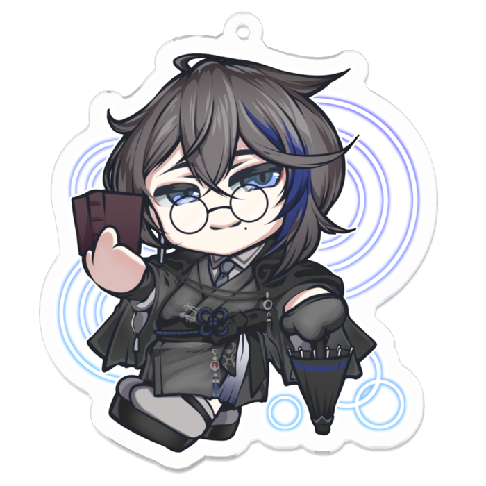 アクリルキーホルダー - 70 x 70 (mm)