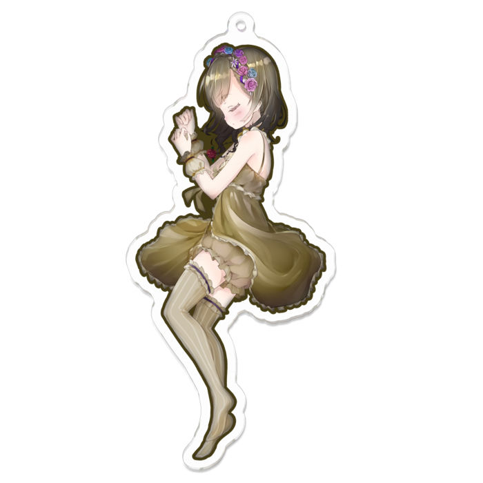 アクリルキーホルダー - 100 x 100 (mm)