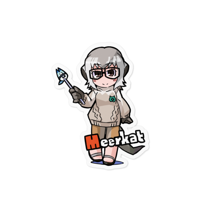 ステッカー - 100 x 100 (mm)