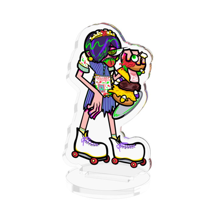 ウェイトレス駄ゞ田 50x50mm