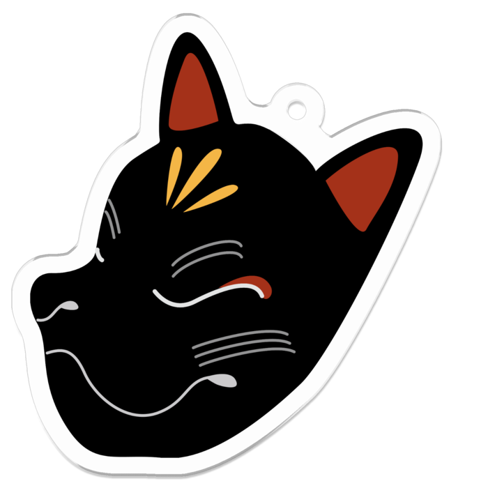 アクリルキーホルダー - 50 x 50 (mm)