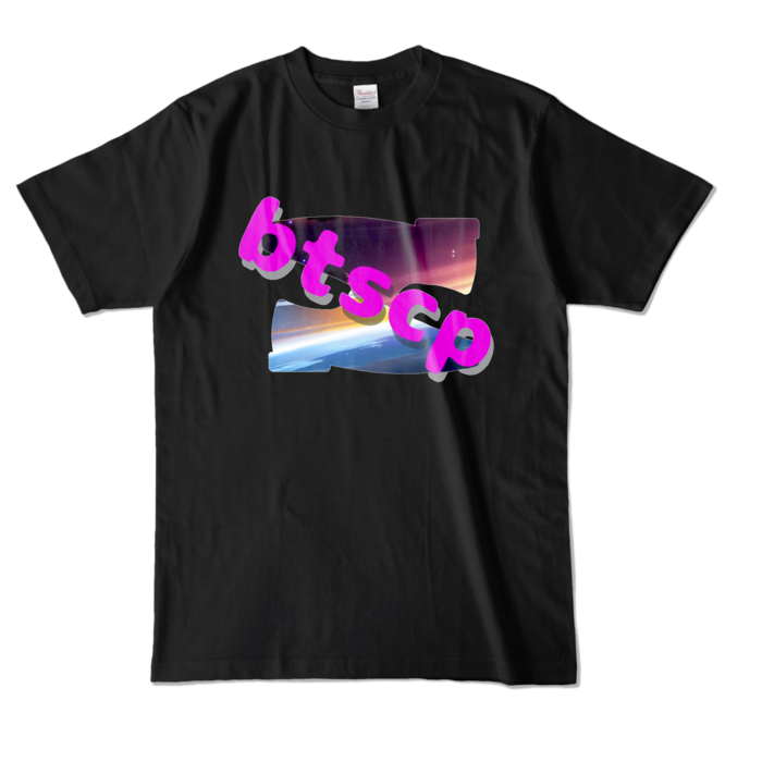 カラーTシャツ - L - ブラック (濃色)｜Colored T-Shirt - L - Black (Dark)