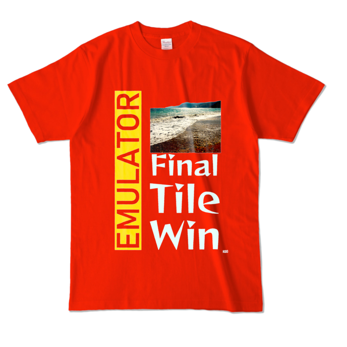 カラーTシャツ - L - レッド (濃色)