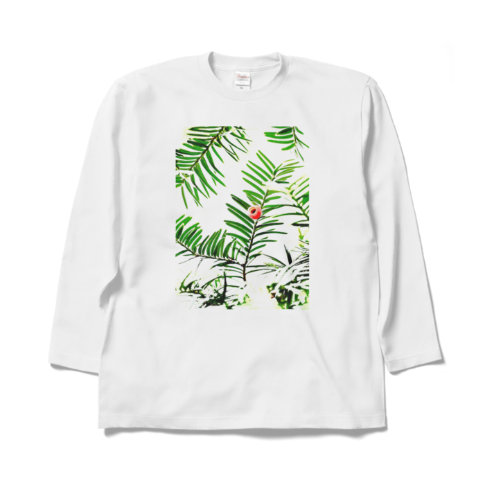 【文字なし】ロングスリーブTシャツ - XL - ホワイト