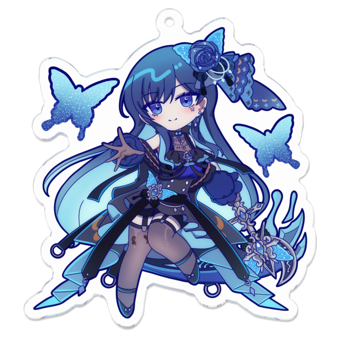 アクリルキーホルダー - 70 x 70 (mm)