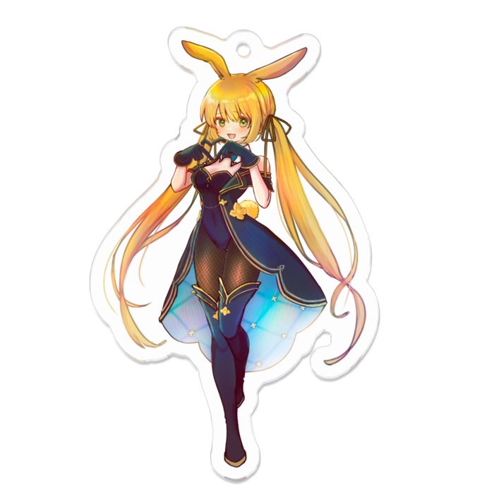 アクリルキーホルダー - 70 x 70 (mm)