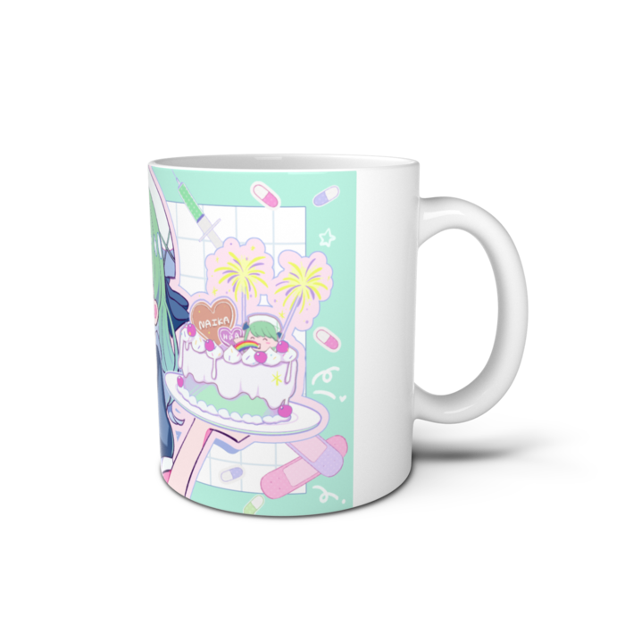 マグカップ - 直径 8 cm / 高さ 9.5 cm