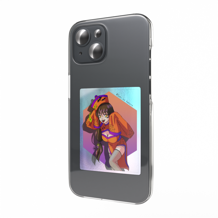 オーロラスマホステッカー - 縦