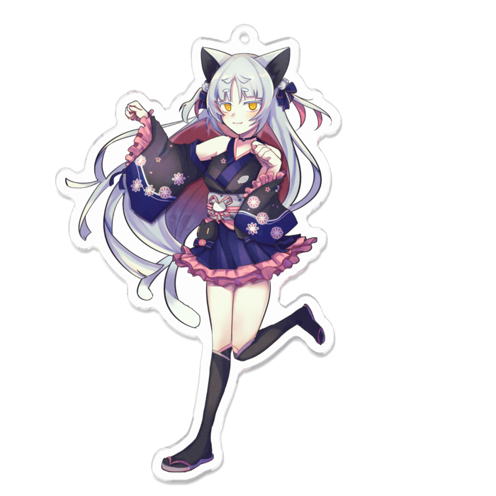 アクリルキーホルダー - 100 x 100 (mm)