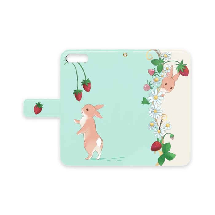 手帳型iPhoneケース - iPhone 8 Plus / 7 Plus - ストラップ穴 あり