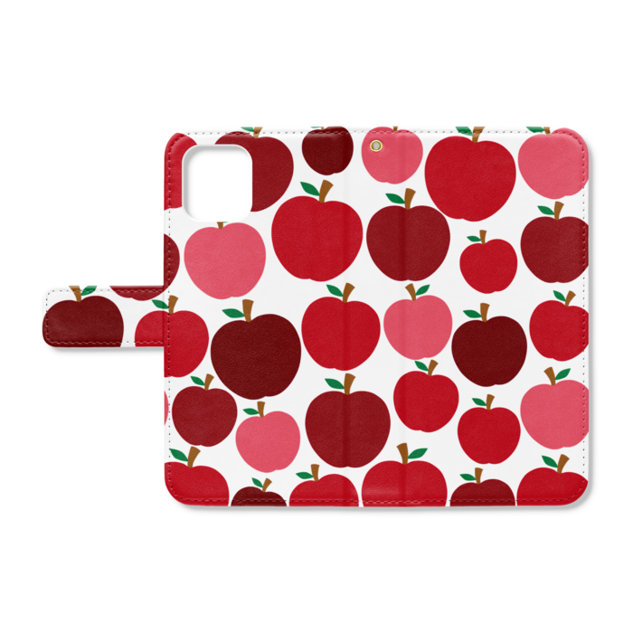 手帳型iPhoneケース - iPhone11 - ストラップ穴 あり