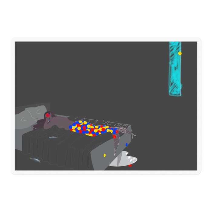 ステッカー - 100 x 100 (mm)(18)