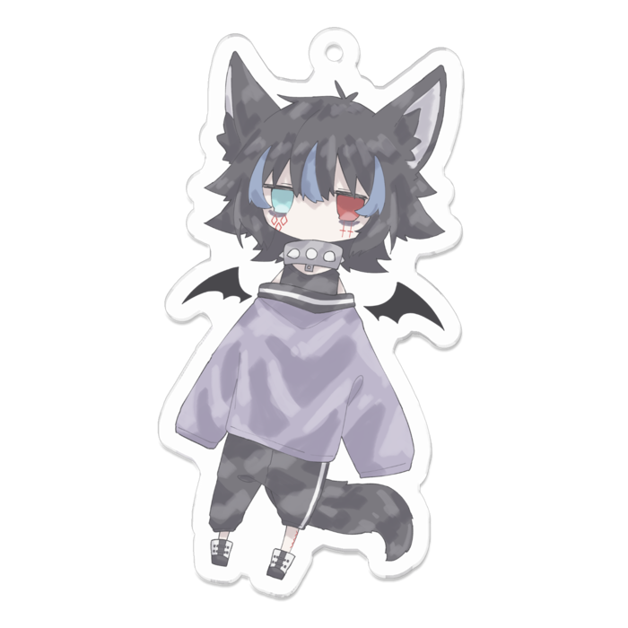 アクリルキーホルダー - 70 x 70 (mm)