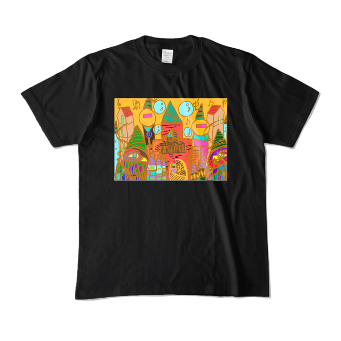カラーTシャツ - M - ブラック (濃色)