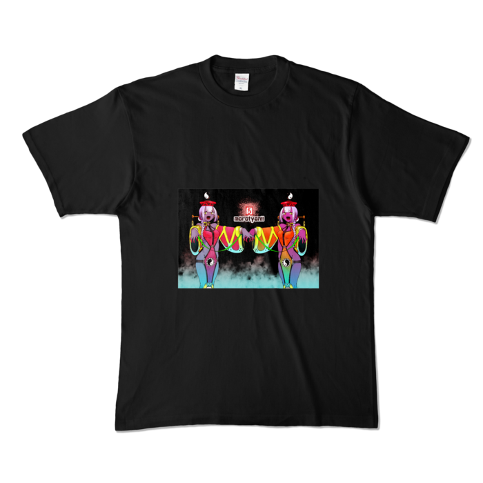 カラーTシャツ - XL - ブラック (濃色)