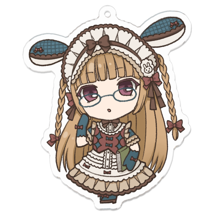 アクリルキーホルダー - 70 x 70 (mm)