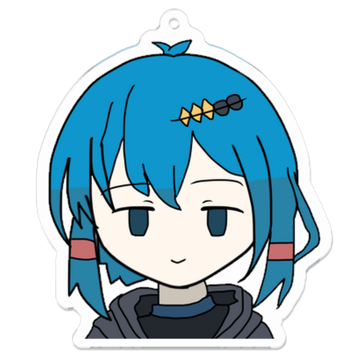 アクリルキーホルダー - 70 x 70 (mm)