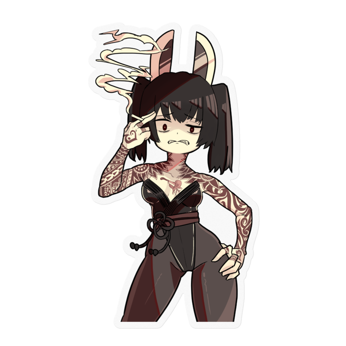 ステッカー - 100 x 100 (mm)