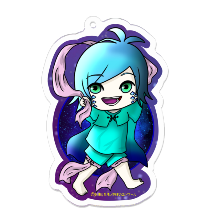 アクリルキーホルダー - 70 x 70 (mm)