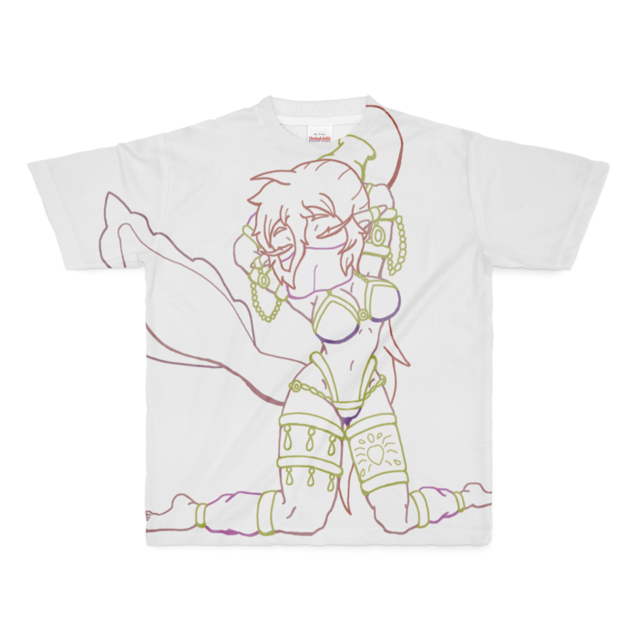 フルグラフィックTシャツ - M - 正面印刷のみ