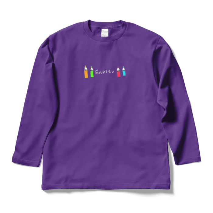 ロングスリーブTシャツ - L - パープル