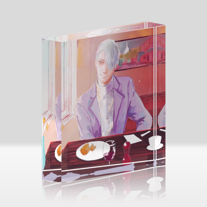 アクリルブロック - 100x100mm