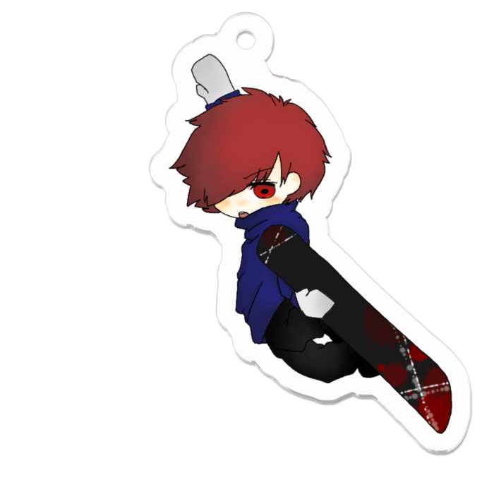 アクリルキーホルダー - 50 x 50 (mm)