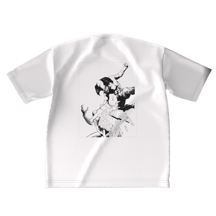 ビッグシルエットTシャツ - XL - 背面