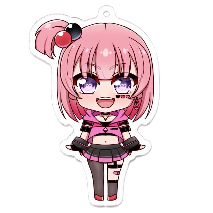 アクリルキーホルダー - 70 x 70 (mm)