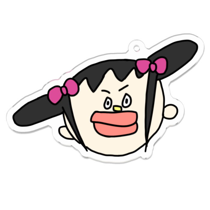 アクリルキーホルダー - 70 x 70 (mm)