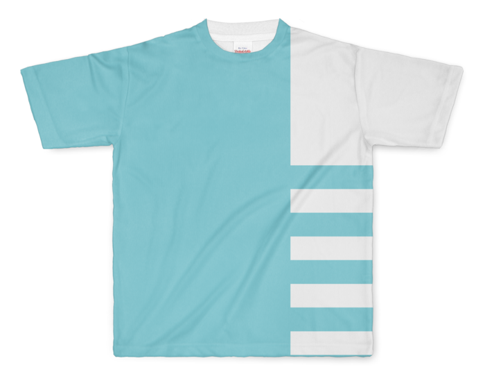 フルグラフィックTシャツ - L - 両面印刷