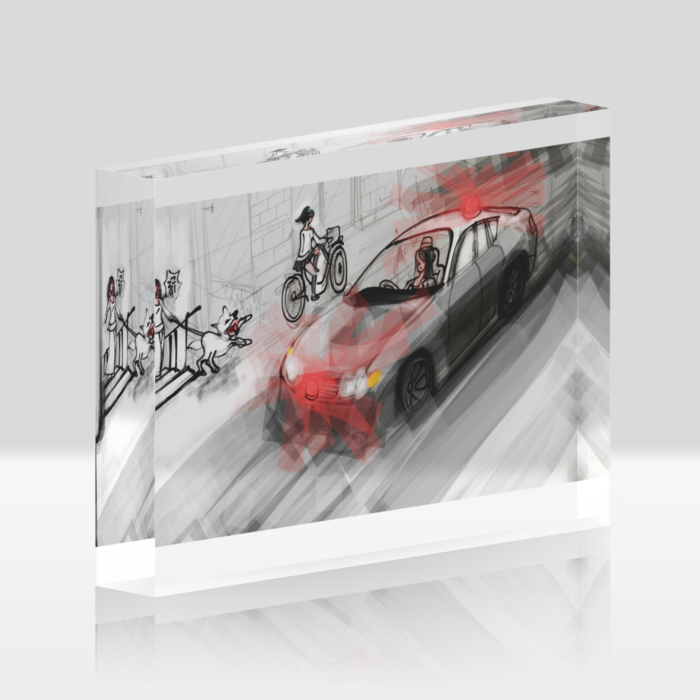 アクリルブロック - 148x100mm(1)