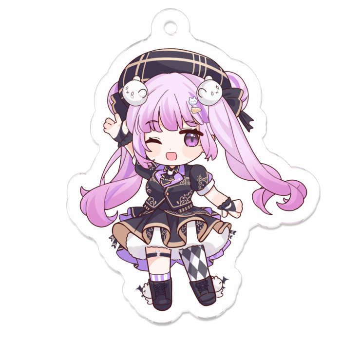 アクリルキーホルダー - 50 x 50 (mm)