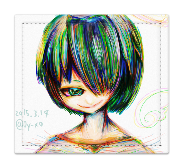 捺印マット - 105x95(mm)