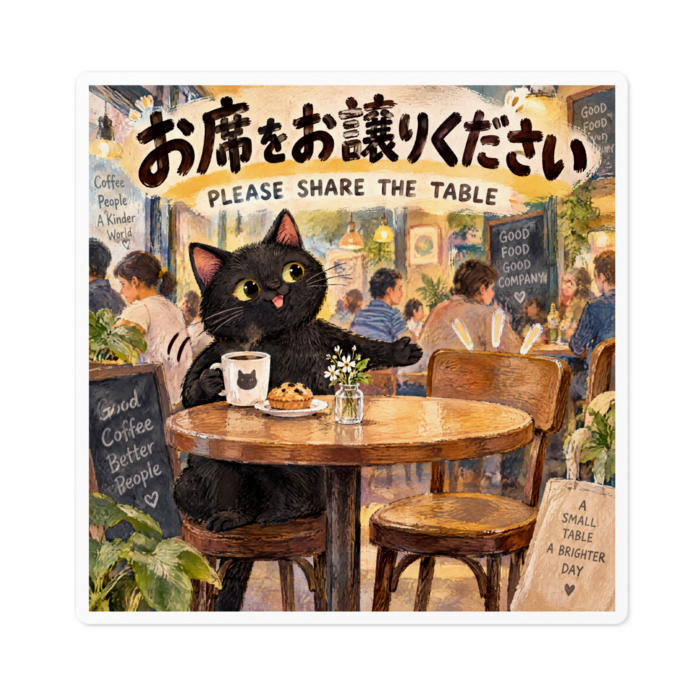 ステッカー - W100 × H100mm 以内