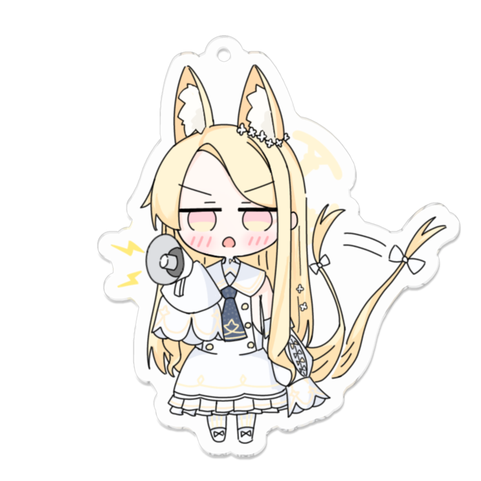 アクリルキーホルダー - 70 x 70 (mm)