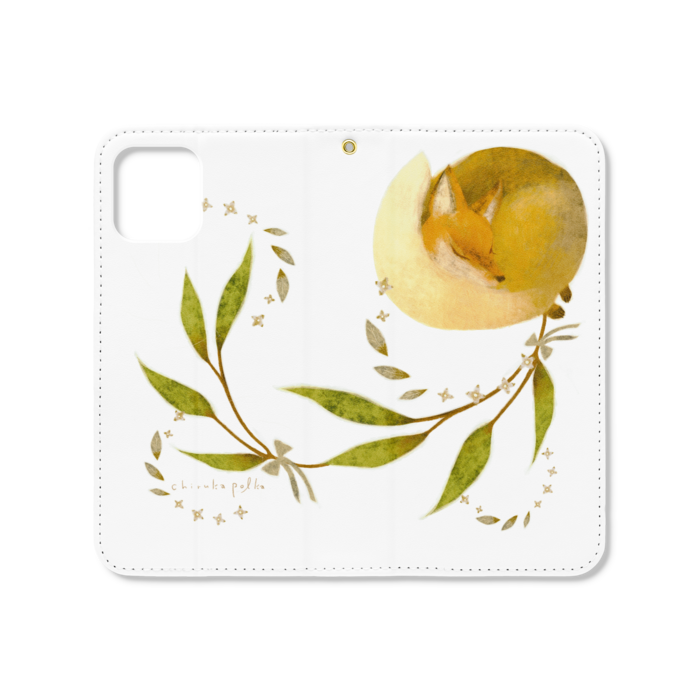 手帳型iPhoneケース（ベルトなし） - iPhone 11 Pro - ストラップ穴 あり