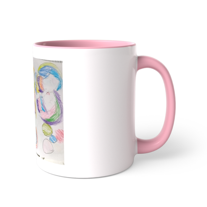 ツートンカラーマグカップ - 直径 8.2cm / 高さ 9.5cm