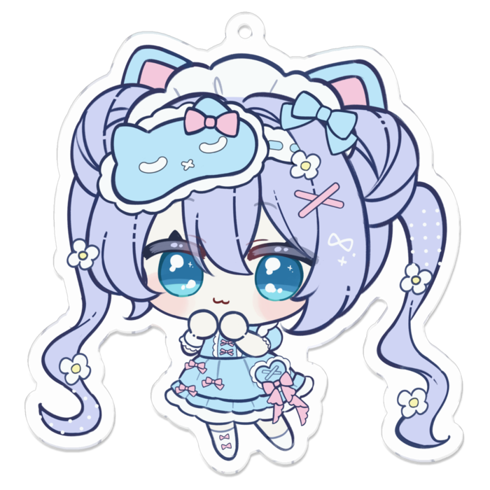 アクリルキーホルダー - 70 x 70 (mm)