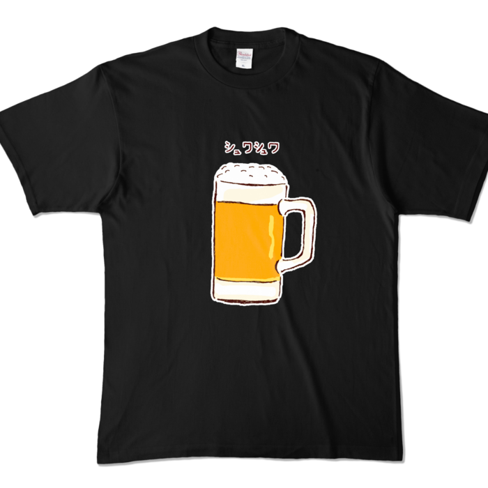 カラーTシャツ - XL - ブラック (濃色)