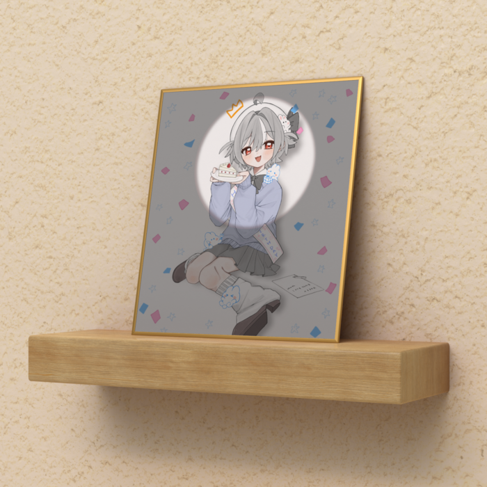 色紙 - ミニ(H135 × W120mm)