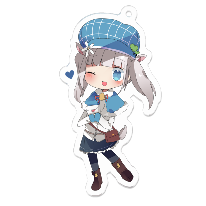 アクリルキーホルダー - 70 x 70 (mm)