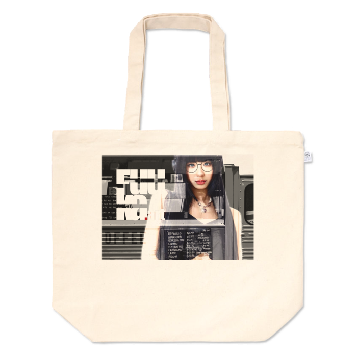 トートバッグ - L - プリント面積中"noise"