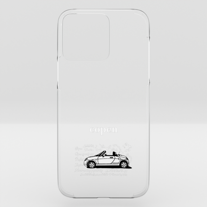 クリアiPhone 14 Pro Max 白字