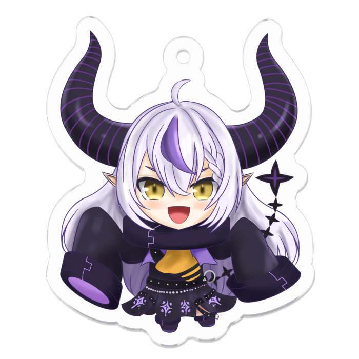 ラプラス・ダークネスのアクキー(コーティング) - 50 x 50 (mm)